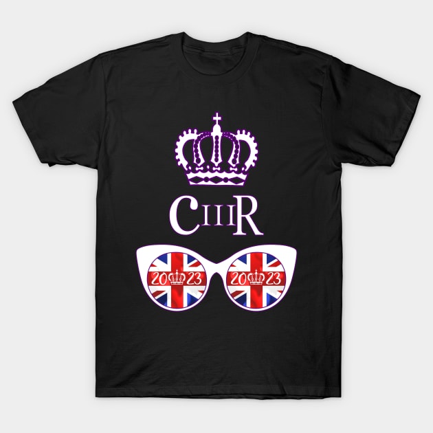 King Charles Coronation 2023 T-Shirt by Boo Face Designs